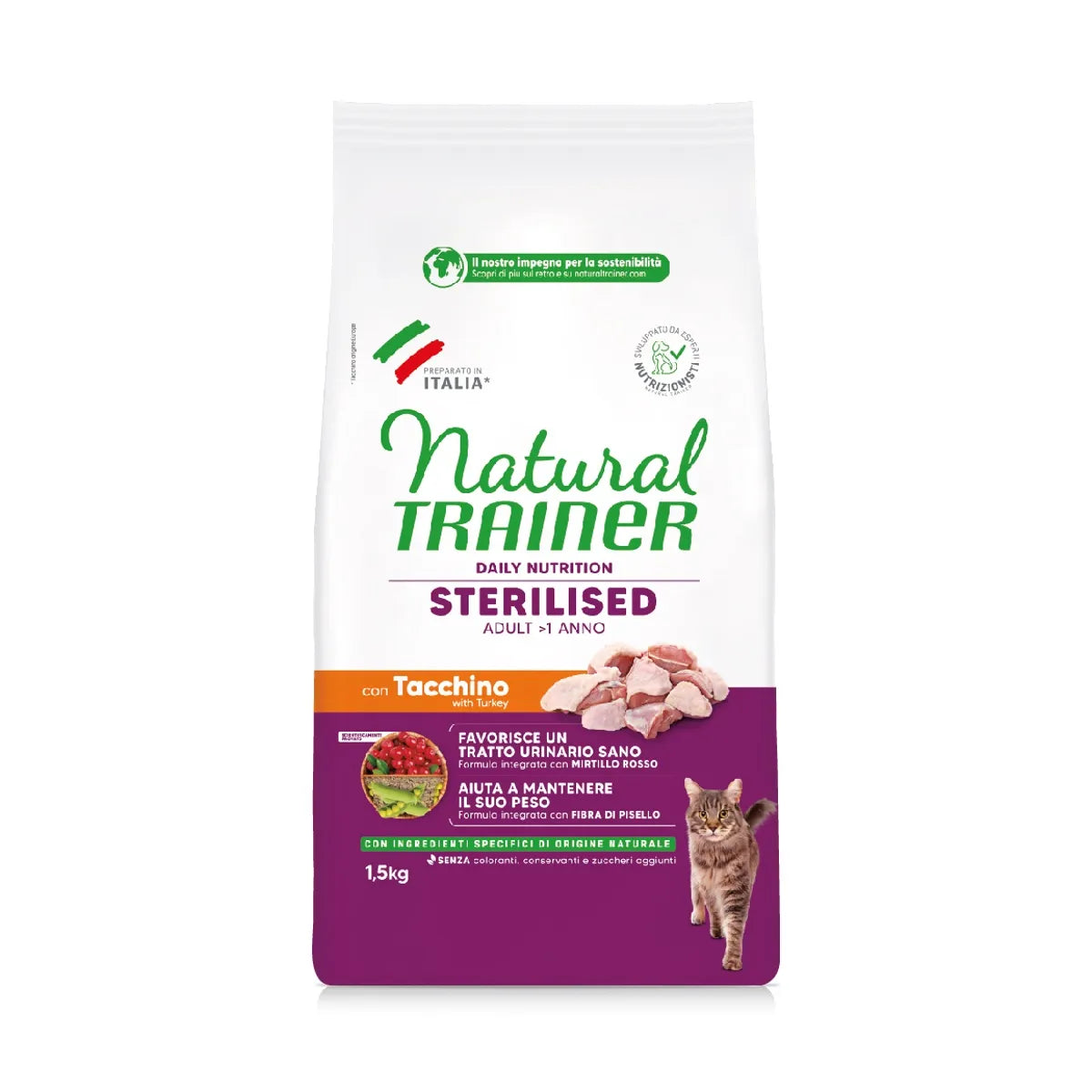 Natural Trainer Cat Sterilizzato Tacchino