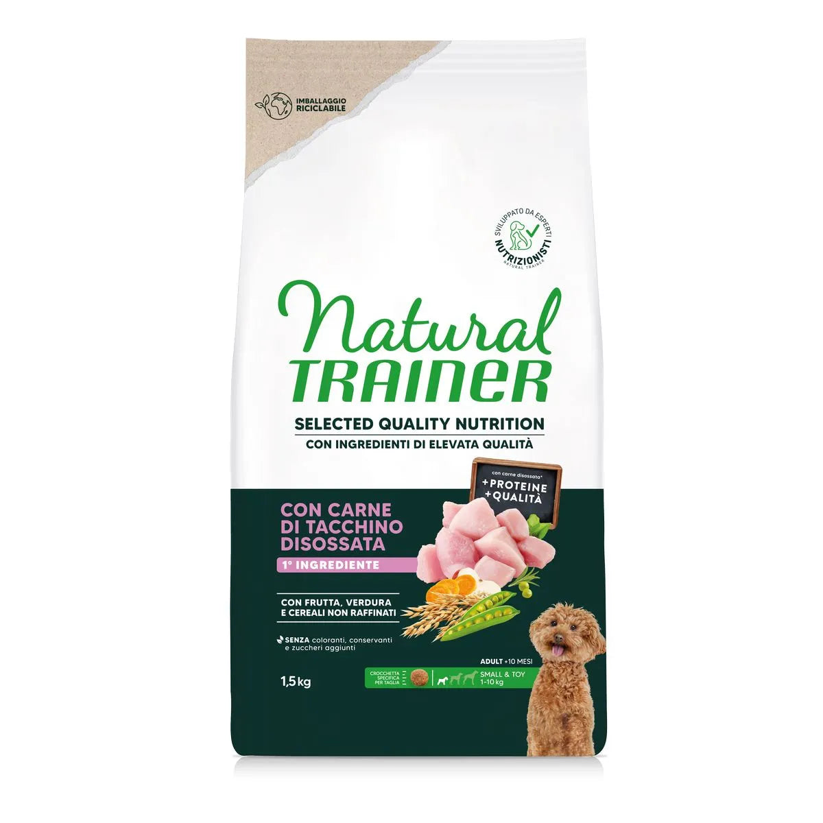 Natural Trainer Dog Selected Adult Mini Tacchino
