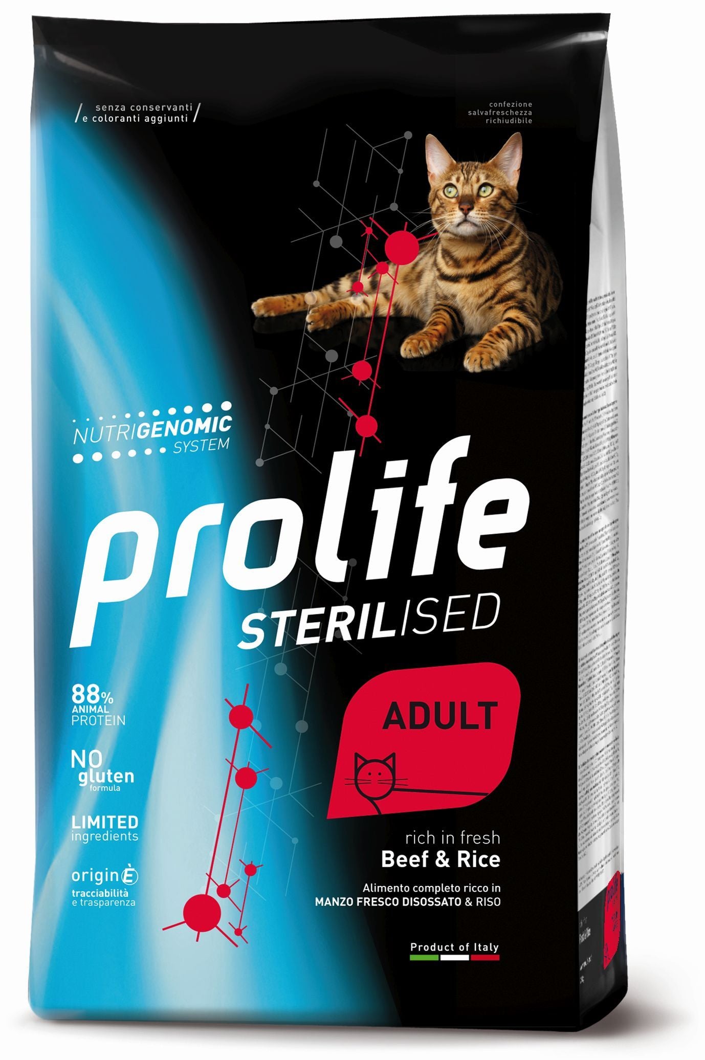 Prolife Cat Sterilizzato Adult Manzo