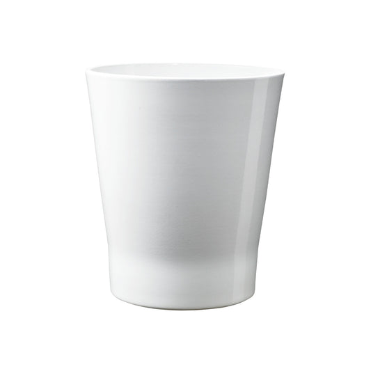 Vaso Orchidea Merina Bianco Lucido