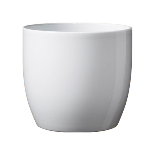 Vaso Basel Bianco Lucido - Ceramica Classica