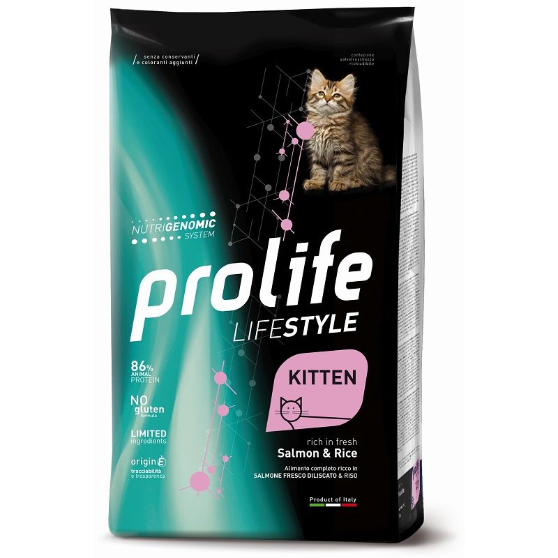 Prolife Cat Lifestyle Kitten Salmone