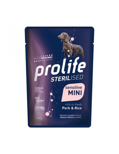 Prolife Dog Sterilizzato Adult Maiale Mini 100g