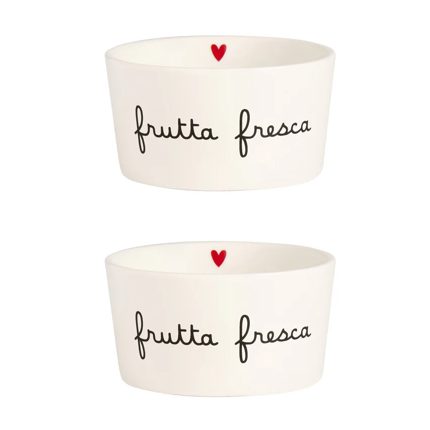 Set 2 Coppette Frutta Fresca