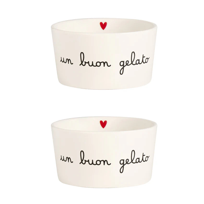 Set 2 Coppette Un Buon Gelato