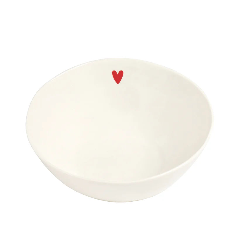 Insalatiera Cuore Rosso