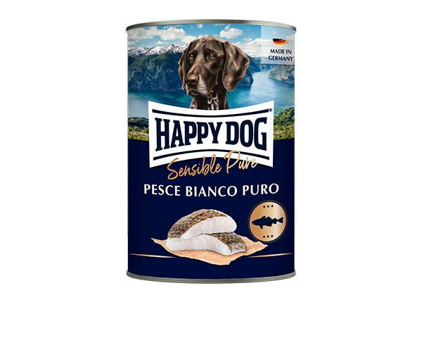Happy Dog Pesce Bianco Puro