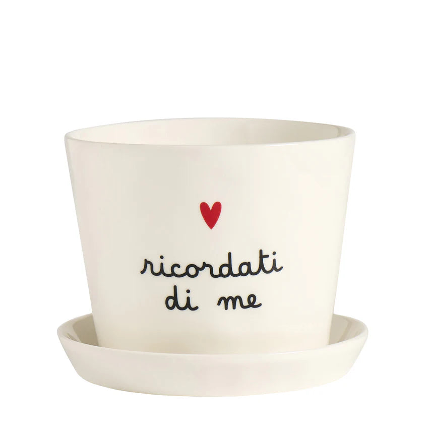 Vaso D15x12cm Ricordati Di Me