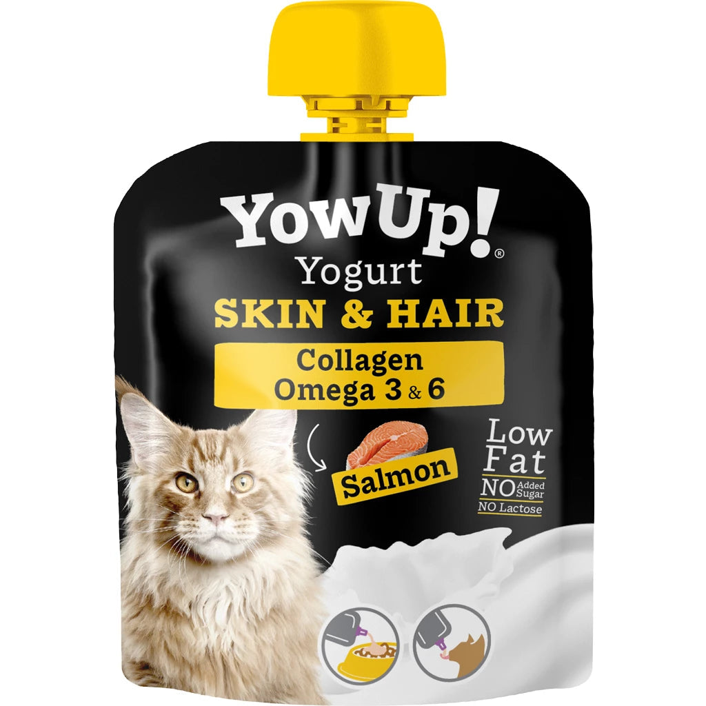 Yowup salmon skin and hair 85 gr