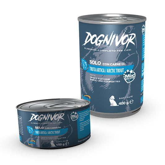 Dognivor Trota Artica Con Orzo E Zucchine