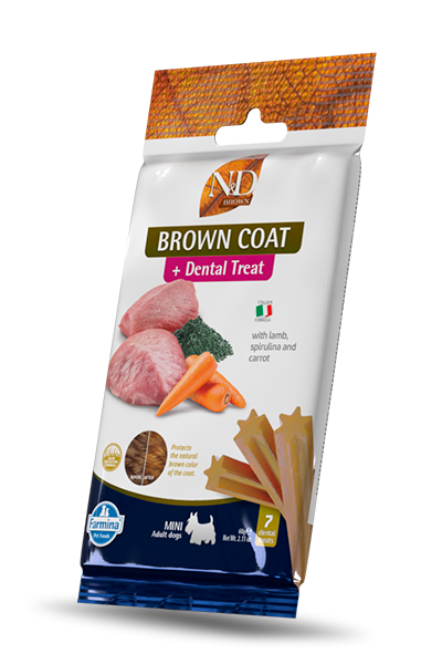 Treat Nd Brown Dog Agnello Spirulina Mini Gr 60