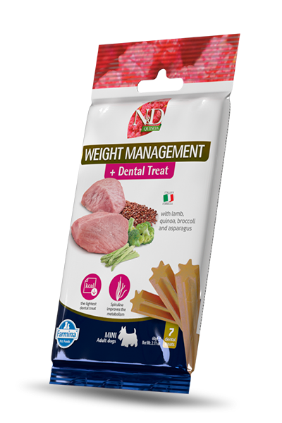 Treat Nd Dog Weight Manage Agnello Mini 60Gr