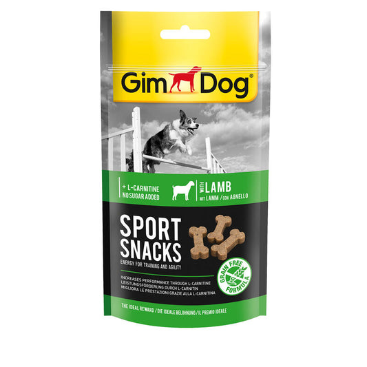 Gimdog Sportsnacks Agnello 60gr