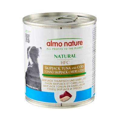 Almo Hfc Natural Dogs Con Tonno Skip Jack E Merluzzo