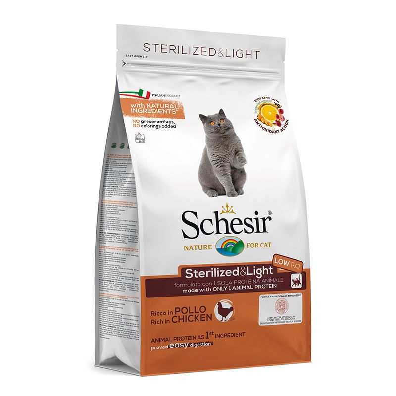 Schesir Cat Sterilizzato Ricco In Pollo
