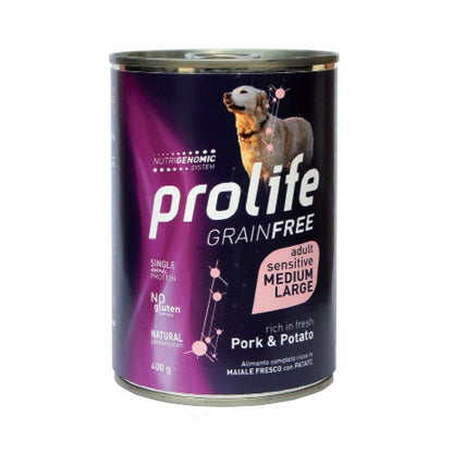 Prolife Dog Grain Free Adult M/L 400g