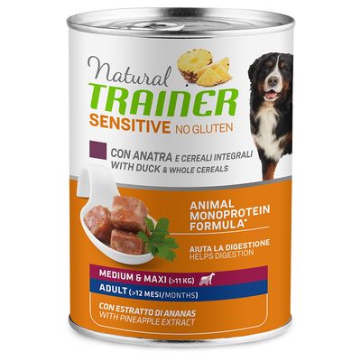 Natural Trainer Dog Sensitive Adult M&M 400g