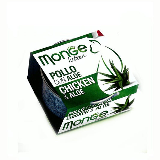 Monge Cat Fruits Pollo/Aloe Kitten 80gr