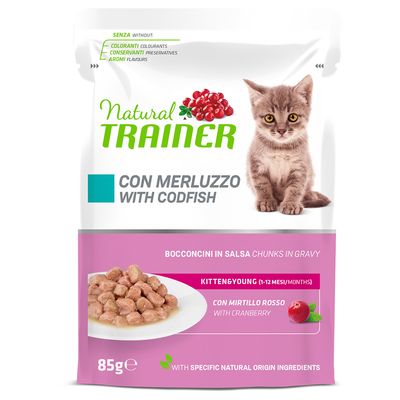 Natural Trainer Cat Kitten Busta 85g
