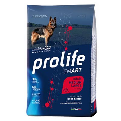 Prolife Dog Smart Adult Manzo M/L