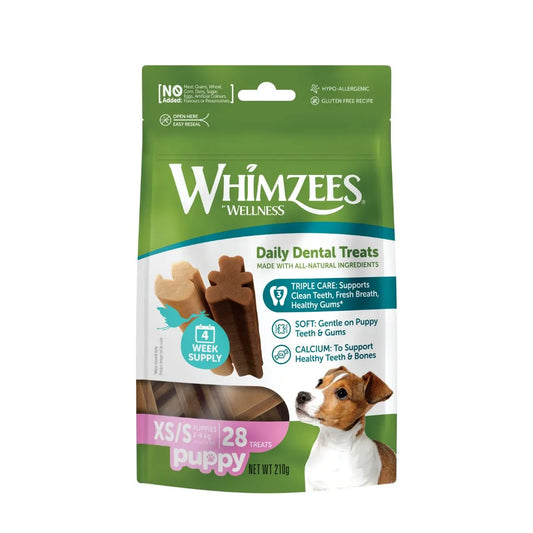 Whimzees Busta Puppy Xs/S 28pz