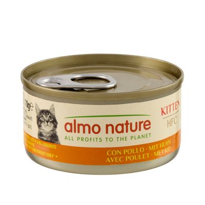 Almo Hfc Natural Cats 70 Gr Kitten Con Pollo