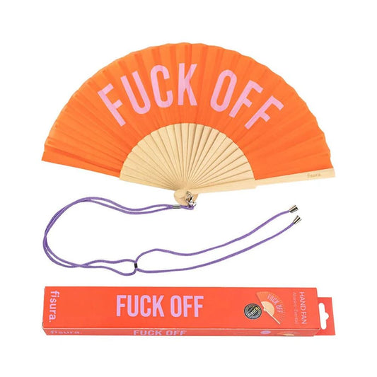 Ventaglio “Fuck off” red