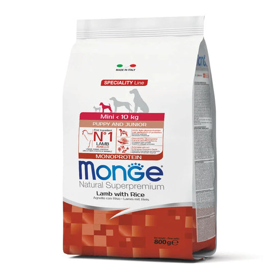 Monge Dog Mini Puppy Agnello & Riso