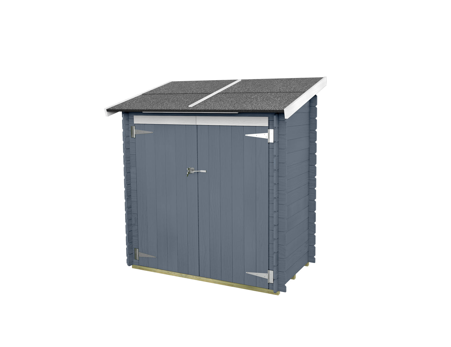 Casetta Bh16 Ambrogio Addossata 155x85 cm PDC pefc color grigio