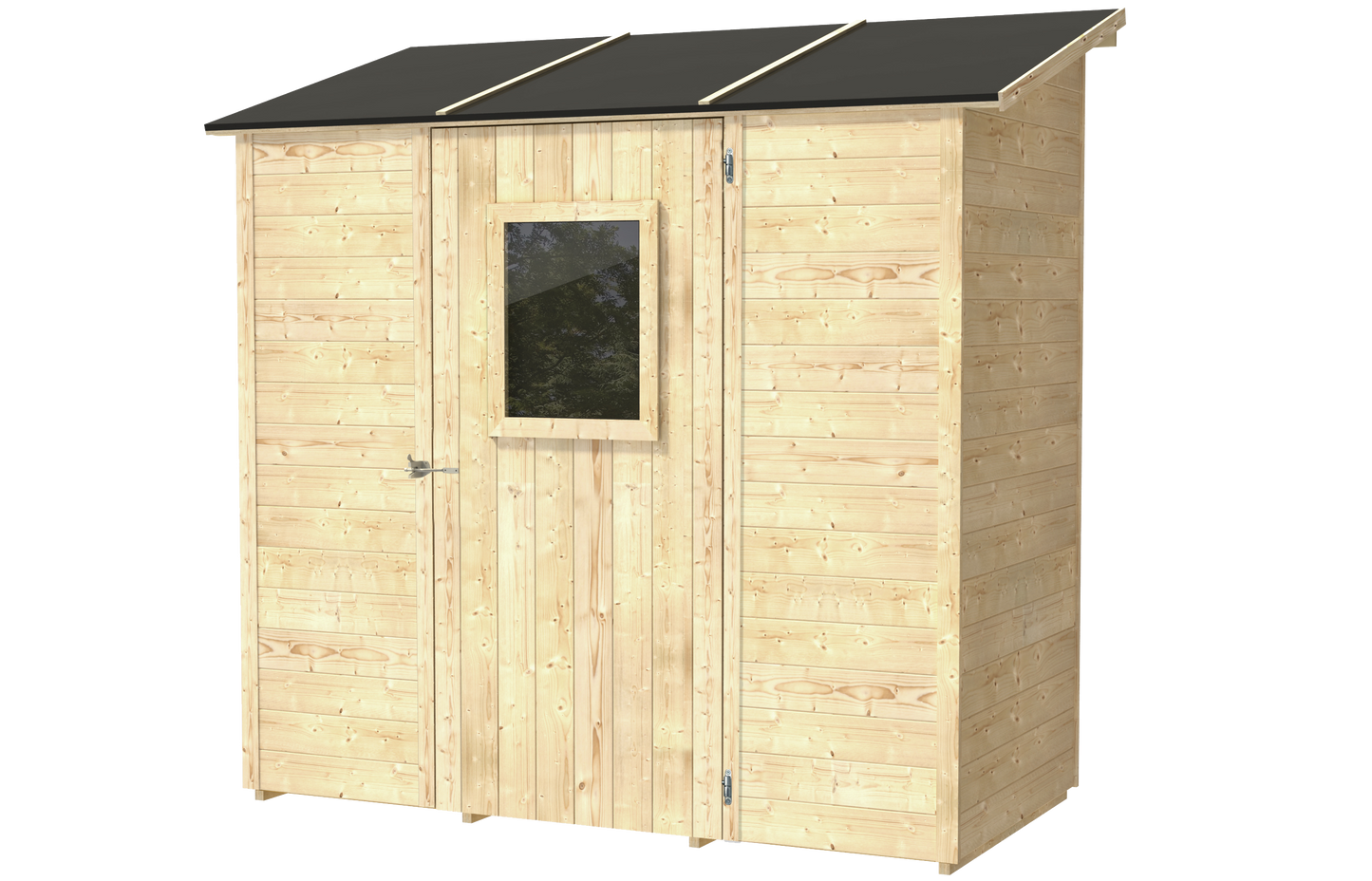 Casetta Vaniglia Addossata 207x102 cm PSF pefc