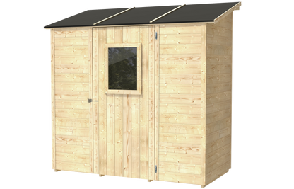 Casetta Vaniglia Addossata 207x102 cm PSF pefc