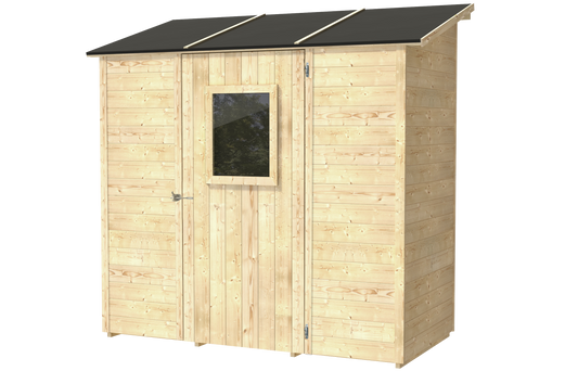 Casetta Vaniglia Addossata 207x102 cm PSF pefc