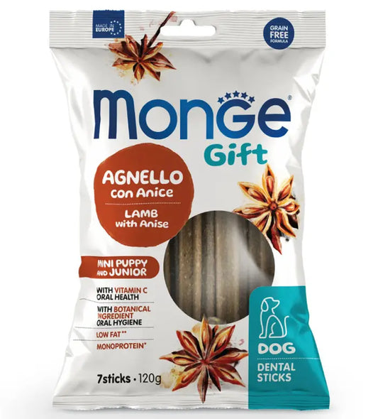 Monge Snack Dog Puppy Mini Agn Anice 120gr