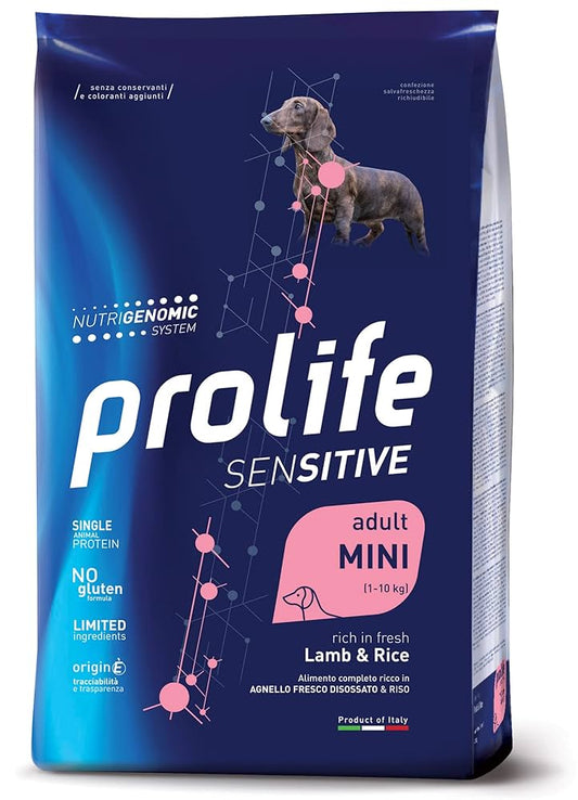 Prolife Dog Sensitive Adult Agnello Mini