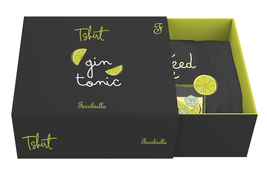 Fb t shirt me & gin tonic