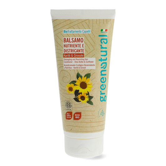 Balsamo Nutriente E Districante - Karité & Girasole - Ecobio