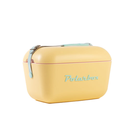 Cooler bag giallo - verde acqua pop  12l