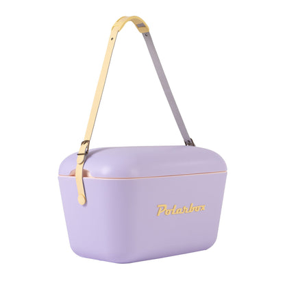 Cooler bag lilla - giallo pop 20l