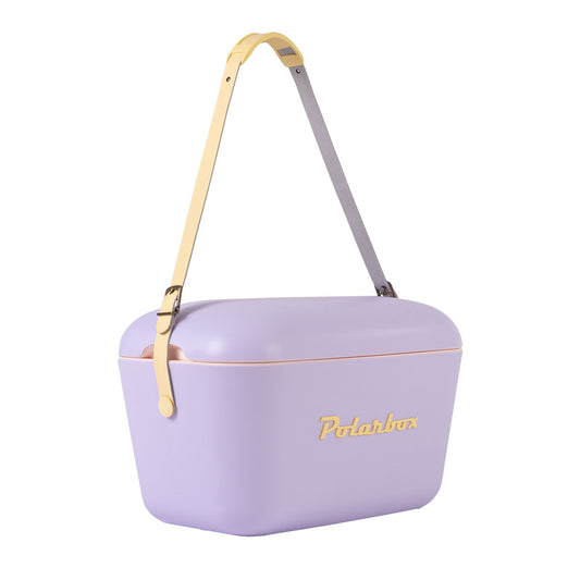 Cooler bag lilla - giallo pop 20l