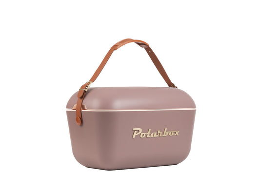 Cooler bag mauve - gold 12l