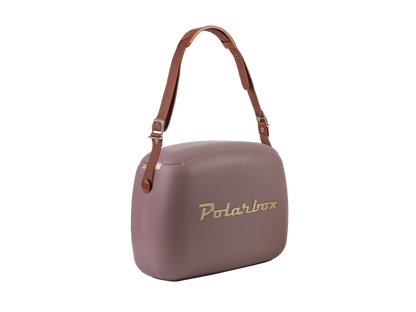 Cooler bag mauve - gold 6l