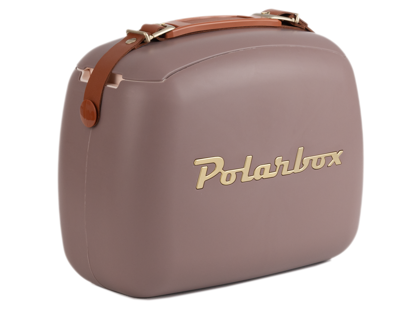 Cooler bag mauve - gold 6l