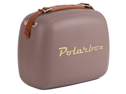 Cooler bag mauve - gold 6l
