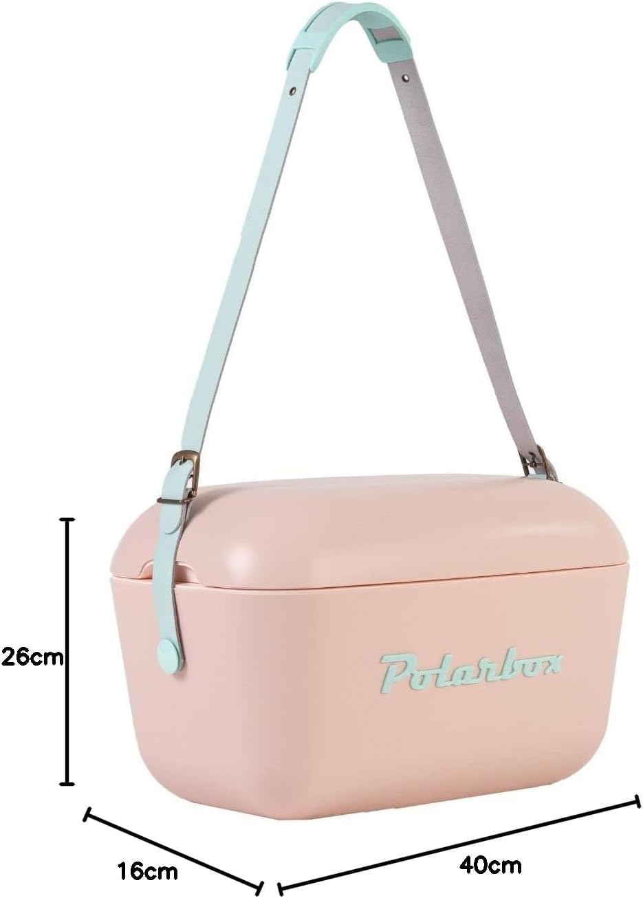 Cooler bag rosa - verde acqua pop  12l