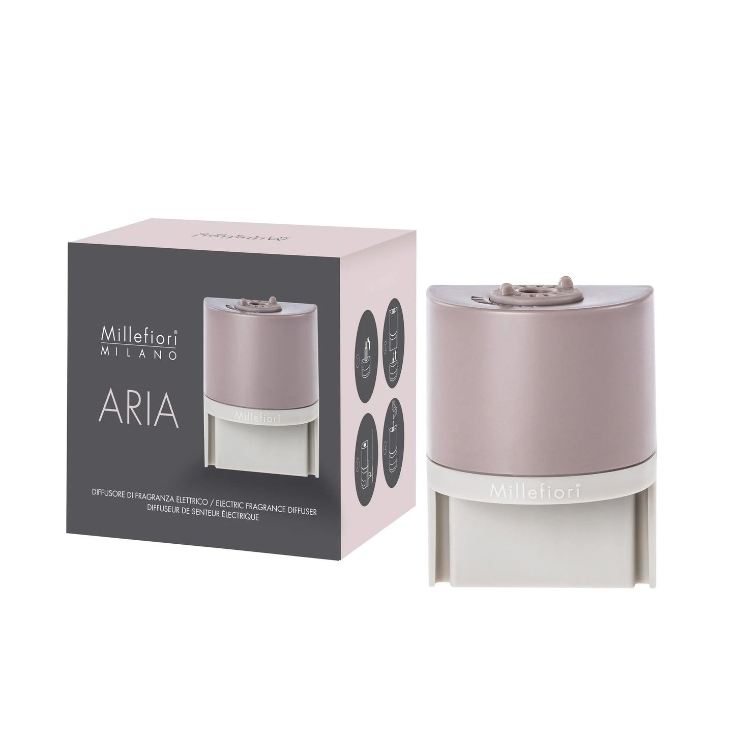 Diffusore Di Fragranza Elettrico "Aria"- Tortora