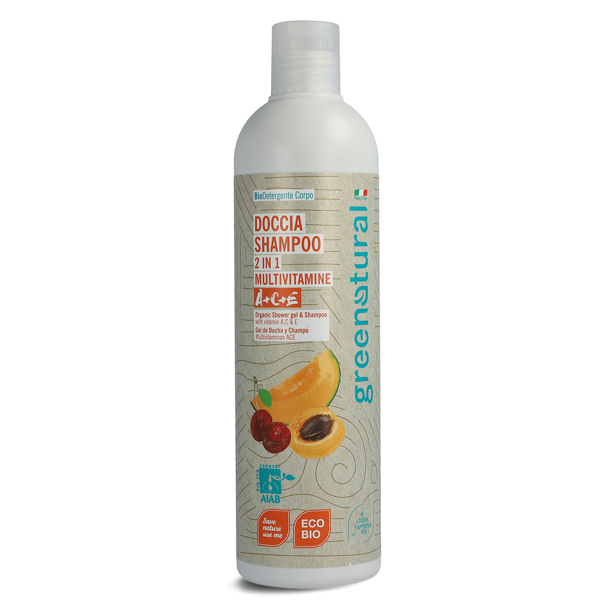 Doccia Shampoo 2 in1 Multivitamine Ace - Ecobio