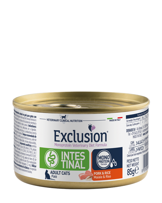 Exclusion Cat Cat Intestinal Maiale E Riso