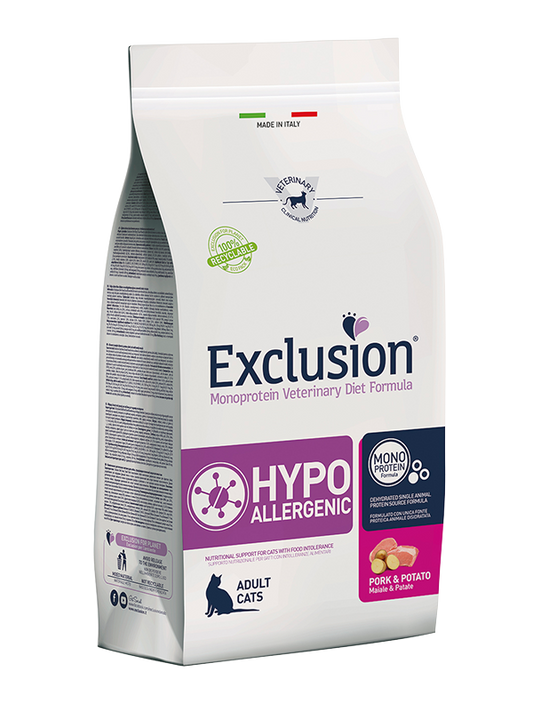 Exclusion Cat Hypoallergenic Maiale & Patate