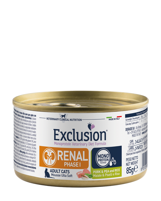 Exclusion Cat Renal Phase 1 Maiale & Piselli & Riso