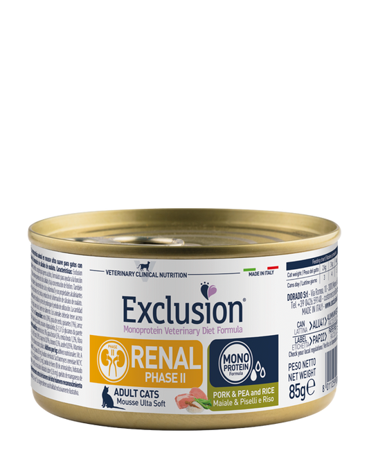 Exclusion Cat Renal Phase 2 Maiale & Piselli & Riso